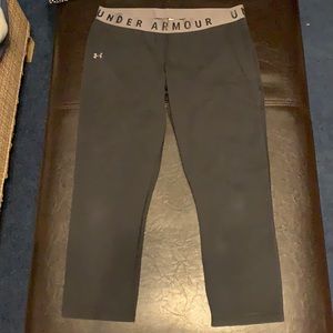 Worn under armor capri leggings